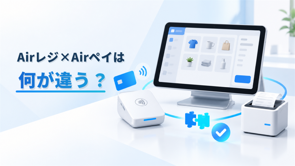 Airレジ×Airペイは何が違う？