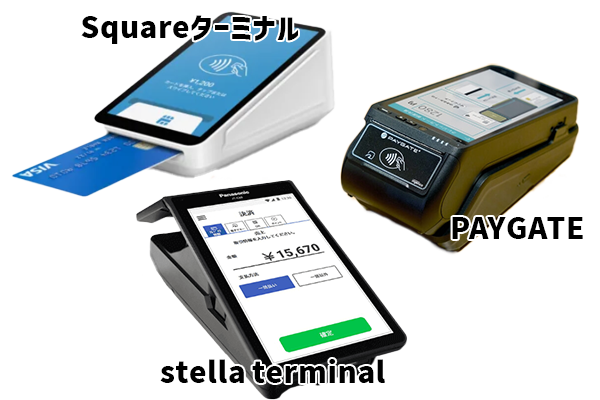 Square 有難く ターミナル|プリンター内蔵型、キャッシュレス決済端末|ポータブル